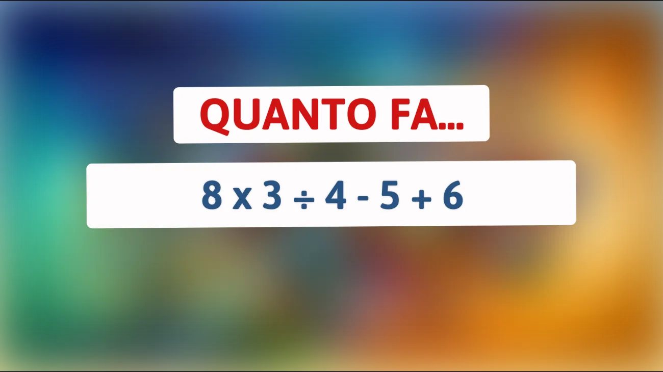 La sfida matematica virale che solo i veri geni possono risolvere: puoi trovare la soluzione?"