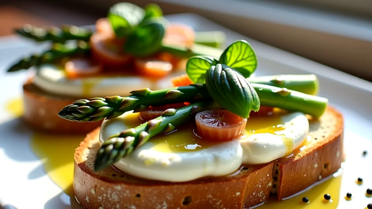 Pane casereccio ricotta fresca alici sott'olio"
