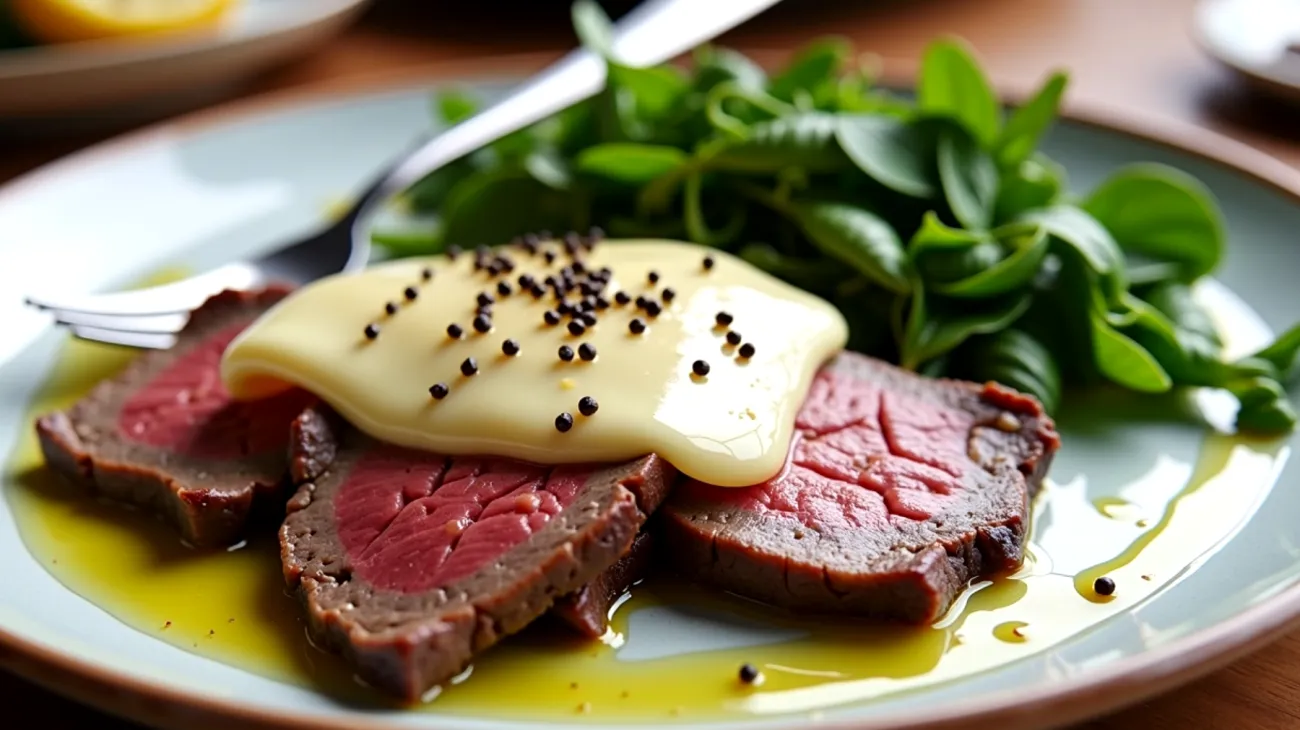 carne alla griglia scamorza affumicata agretti freschi"
