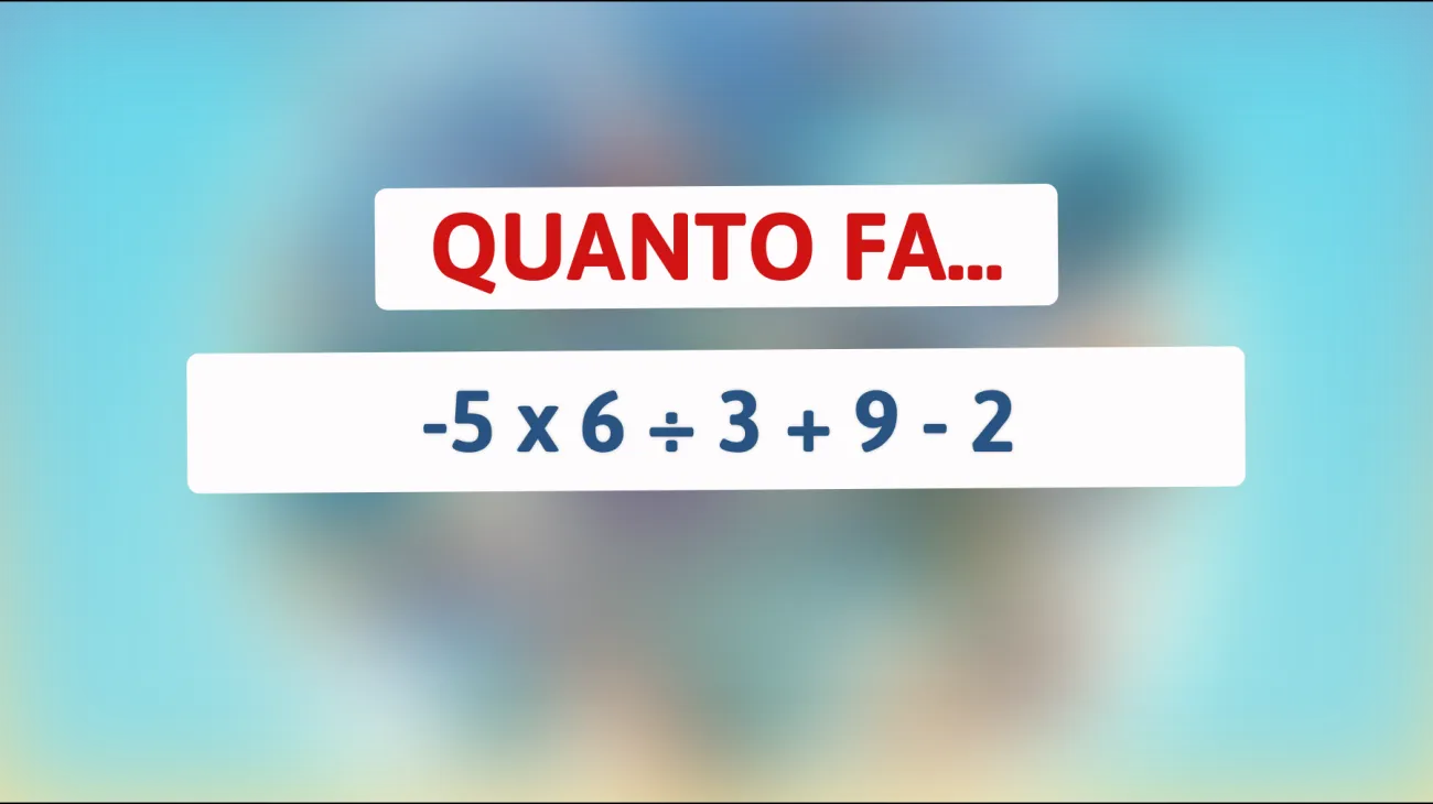 \"Sai risolvere questo puzzle di matematica che sta sfidando la mente di tutti? Tocca solo i geni!\""