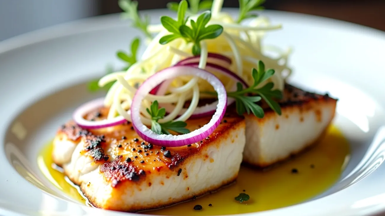 pesce spada finocchietto selvatico olio extravergine d'oliva"